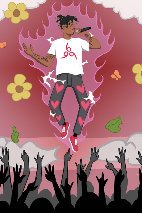 Juice Wrld 'Leviating' Poster