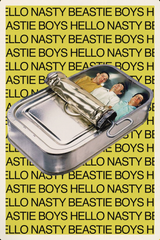 Beastie Boys 'Hello Nasty' Poster V2 - Mockup 1
