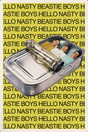 Beastie Boys 'Hello Nasty' Poster V2 - Mockup 1
