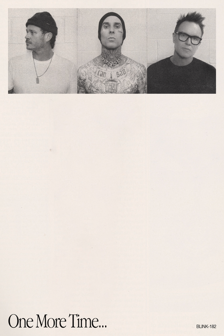Blink-182 'One More Time...' Poster
