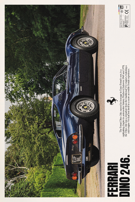 Ferrari Dino 246 Poster