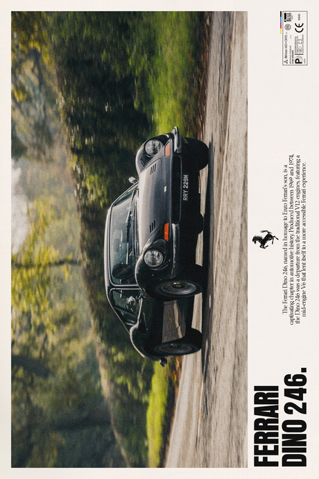 Ferrari Dino 246 Poster V2