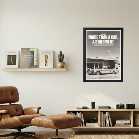 Chevrolet Impala 'More Than A Car' Poster - Mockup 1