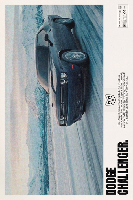 Dodge Challenger 'Tundra' Poster