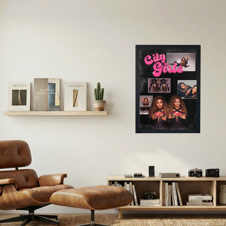 City Girls 'Twerkulate' Poster - Mockup 1