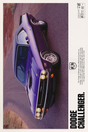 Dodge Challenger 'Old School Purple' Poster