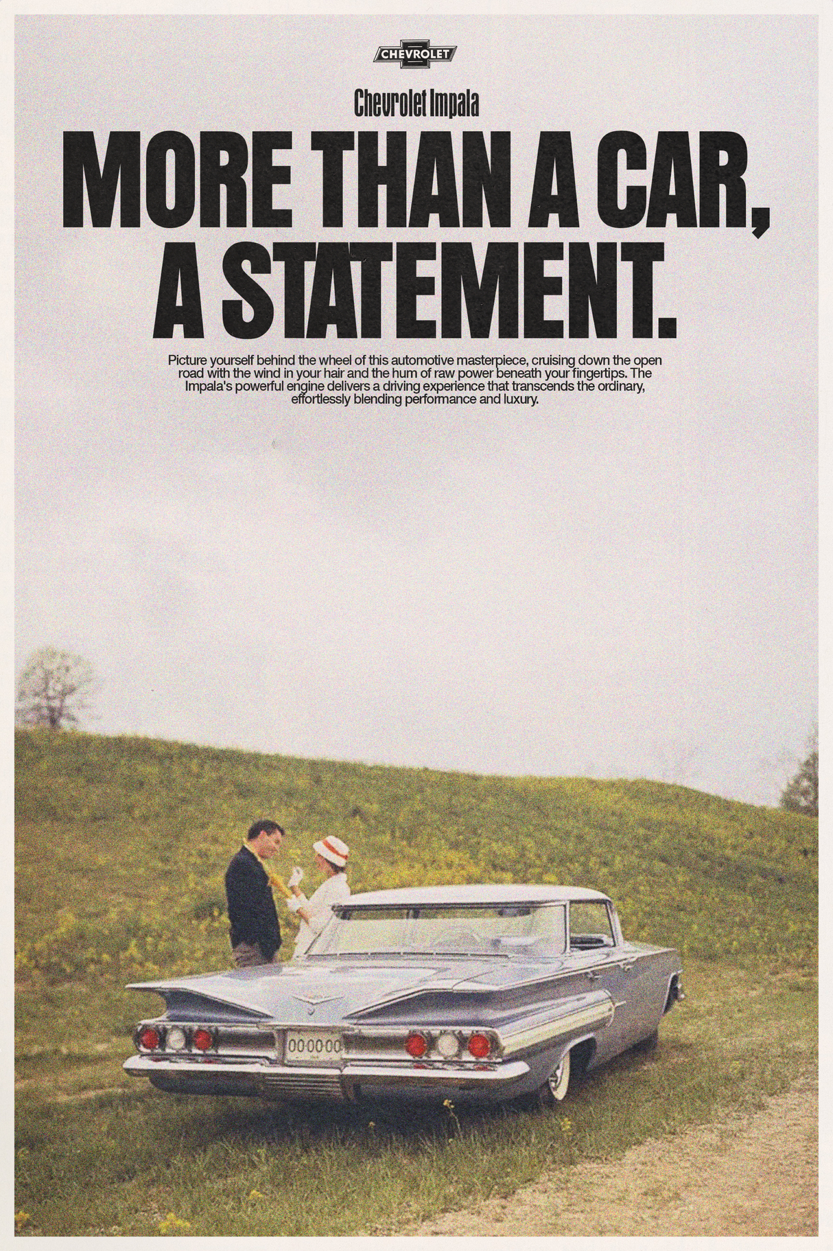 Chevrolet Impala 'A Statement' Poster