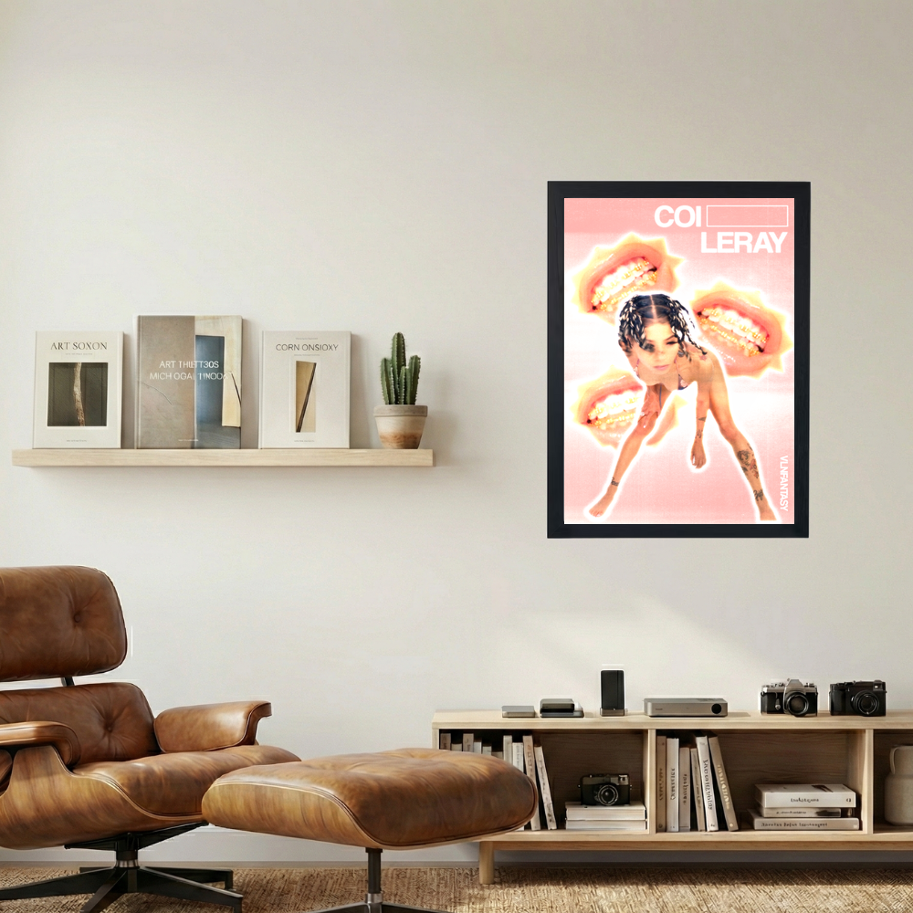 Coi Leray 'Trend Setter' Poster - Mockup 1