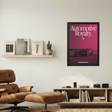 Bugatti 'Automotive Royalty' Poster - Mockup 1