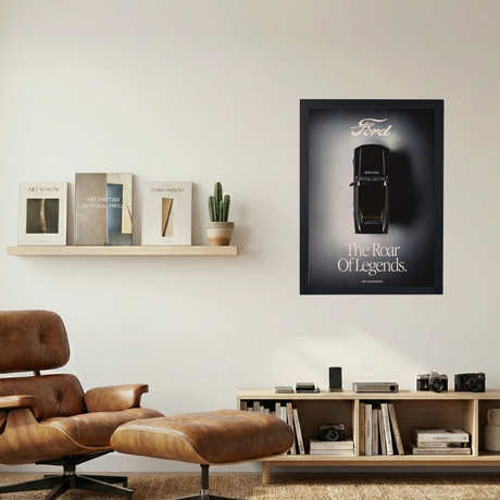 Ford 'The Roar Of Legends' Poster - Mockup 1