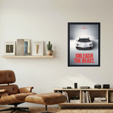 Lamborghini Aventador 'Unleash The Beast' Poster - Mockup 1