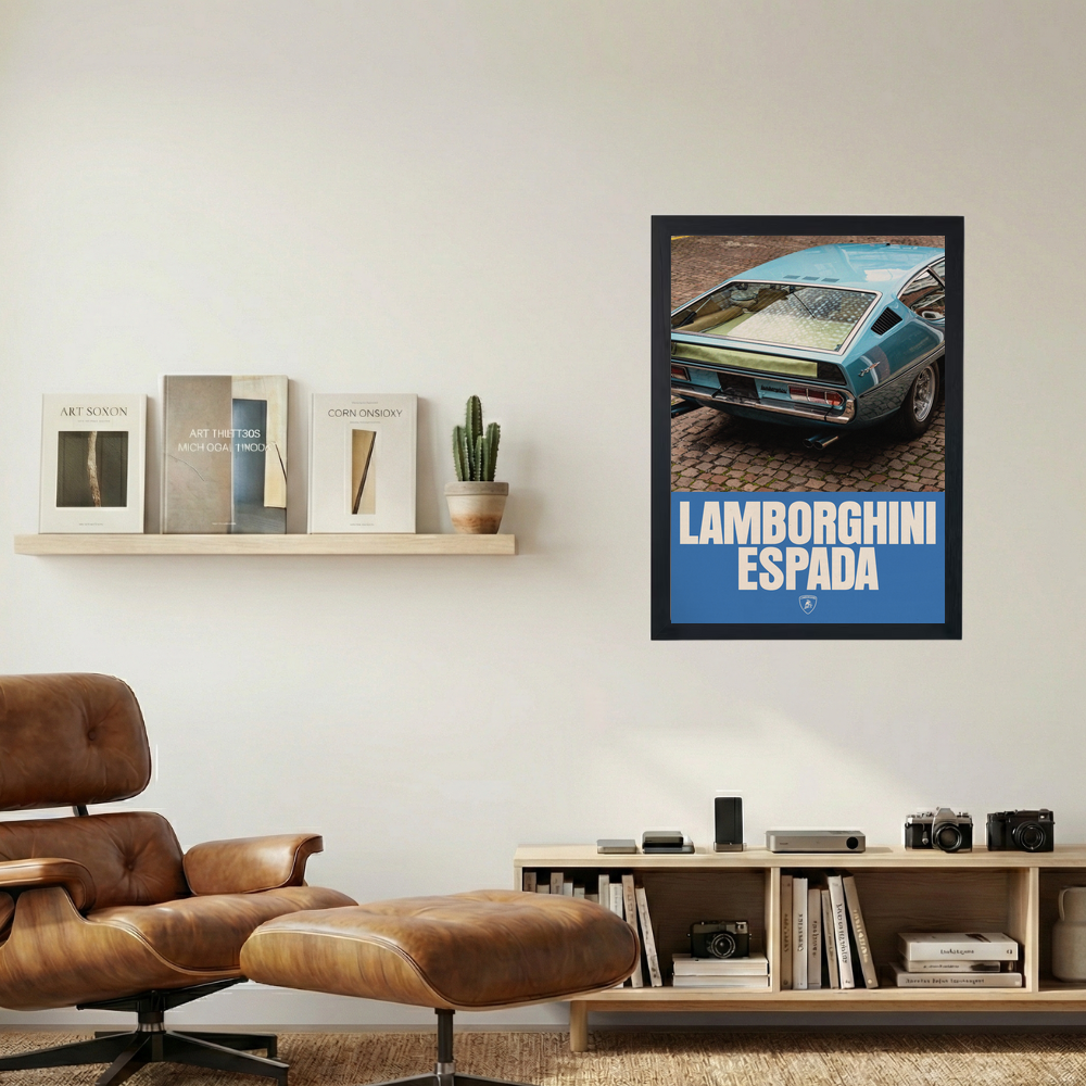 Lamborghini Espada Poster - Mockup 1