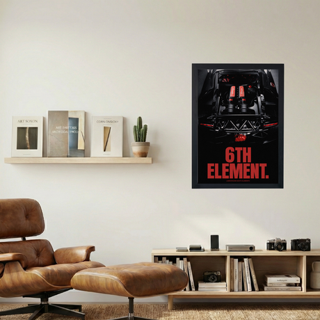 Lamborghini '6th Element' Poster - Mockup 1