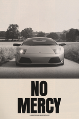 Lamborghini Murcilago 'No Mercy' Poster