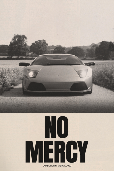 Lamborghini Murcilago 'No Mercy' Poster