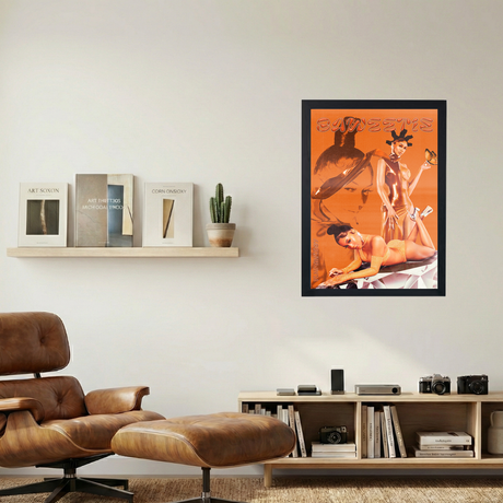 Saweetie 'Maintain Orange' Poster - Mockup 1