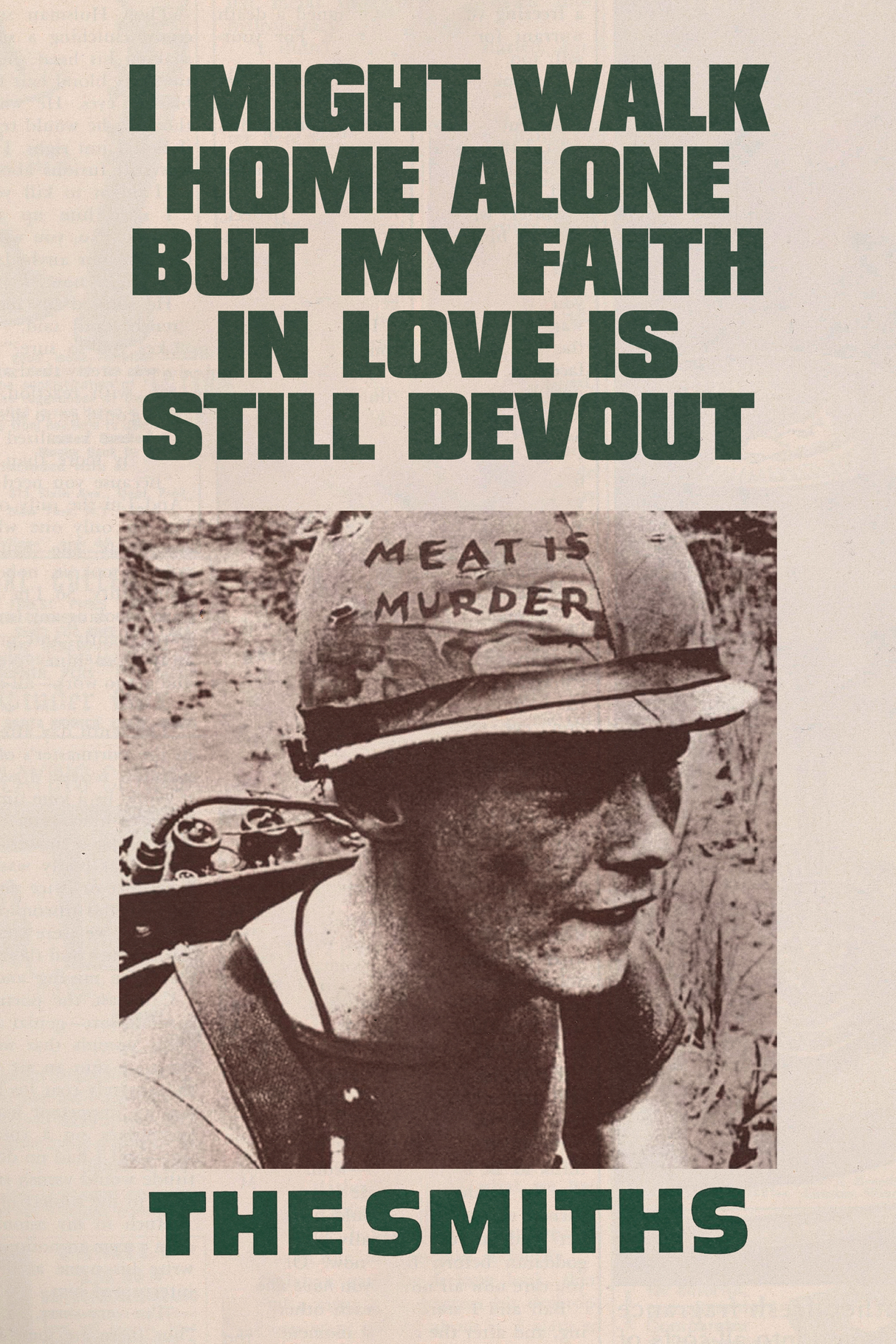 The Smiths 'Faith In Love' Poster