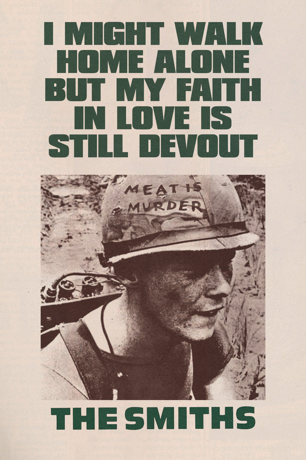 The Smiths 'Faith In Love' Poster