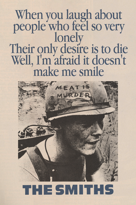 The Smiths 'Doesn't Make Me Smile' Poster