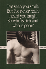The Smiths 'Who Is Rich?' Poster