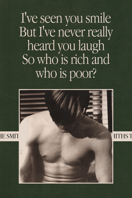 The Smiths 'Who Is Rich?' Poster