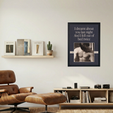 The Smiths 'Dreamt About You' Poster - Mockup 1
