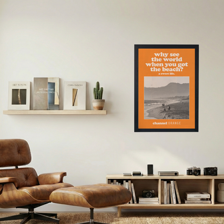 Frank Ocean 'Sweet Life' Poster - Mockup 1
