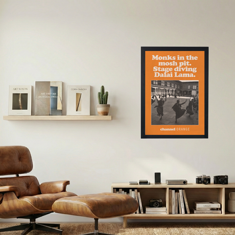 Frank Ocean 'Dalai Lama' Poster - Mockup 1