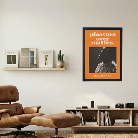 Frank Ocean 'Pleasure Over Matter' Poster - Mockup 1