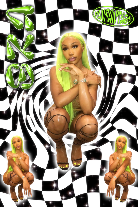 SZA 'Checkered Glam' Poster