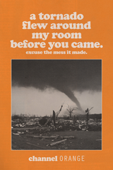 Frank Ocean 'Tornado' Poster