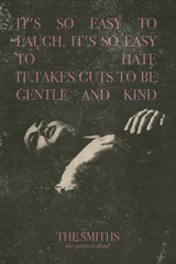 The Smiths 'Takes Guts' Poster