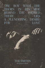 The Smiths 'Boy With The Thorn' Poster