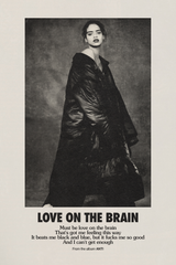 Rihanna 'Love On The Brain' Poster