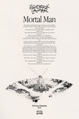 Kendrick Lamar 'Mortal Man' Lyrics Poster