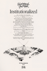 Kendrick Lamar 'Institutionalized' Lyrics Poster