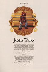 Kanye West 'Jesus Walks' Poster