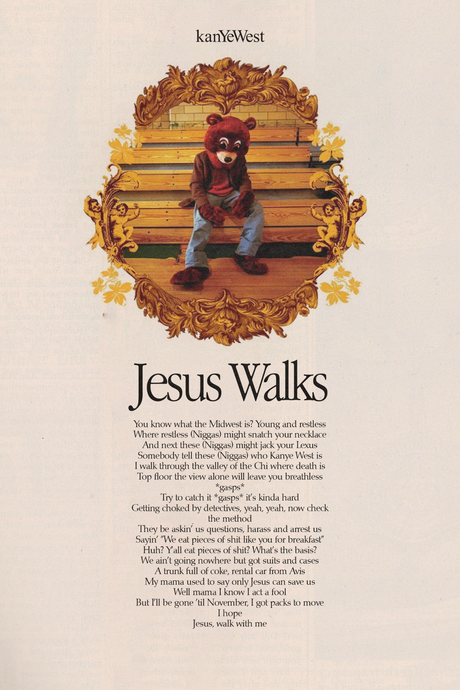 Kanye West 'Jesus Walks' Poster