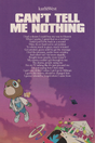 Kanye West 'Can't Tell Me Nothing' Lyrics Poster