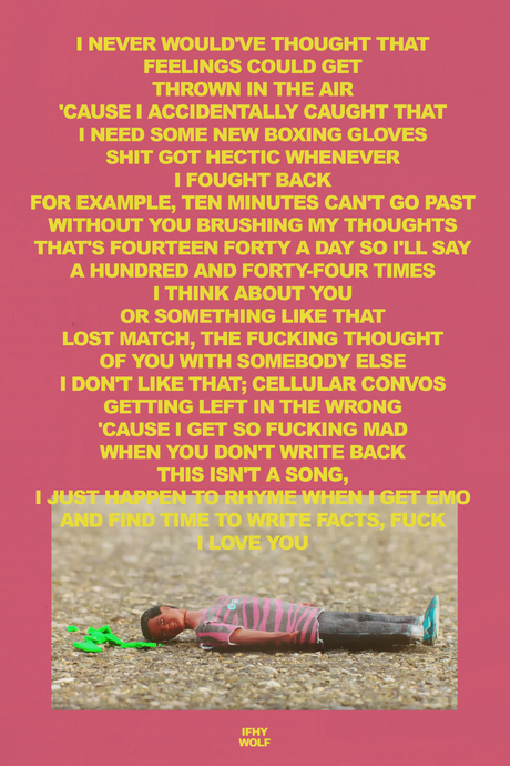 Tyler, The Creator 'IFHY' Poster