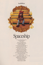 Kanye West 'Spaceship' Lyrics Poster