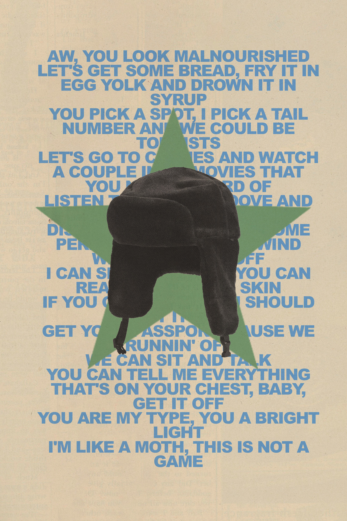 Tyler, The Creator 'Wusyaname' Lyrics Poster