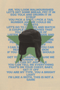 Tyler, The Creator 'Wusyaname' Lyrics Poster