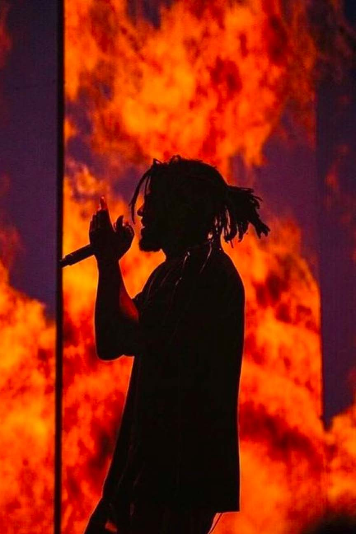 J. Cole 'Fire Squad' Poster