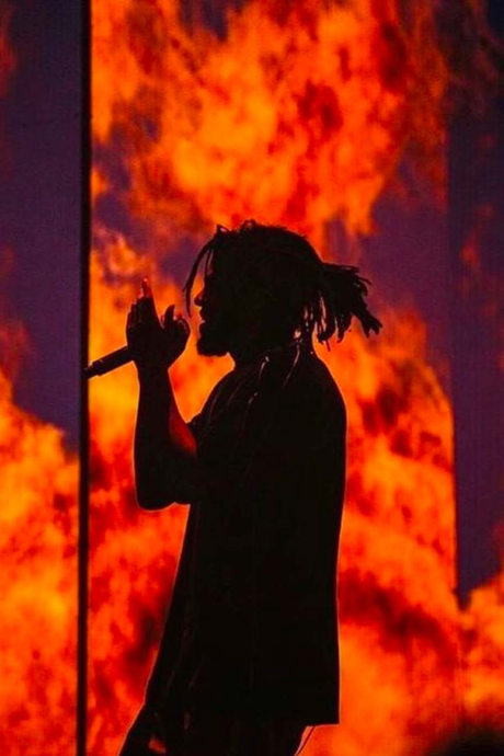 J. Cole 'Fire Squad' Poster