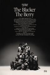 Kendrick Lamar 'Blacker The Berry' Lyrics Poster