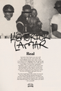Kendrick Lamar 'Real' Lyrics Poster