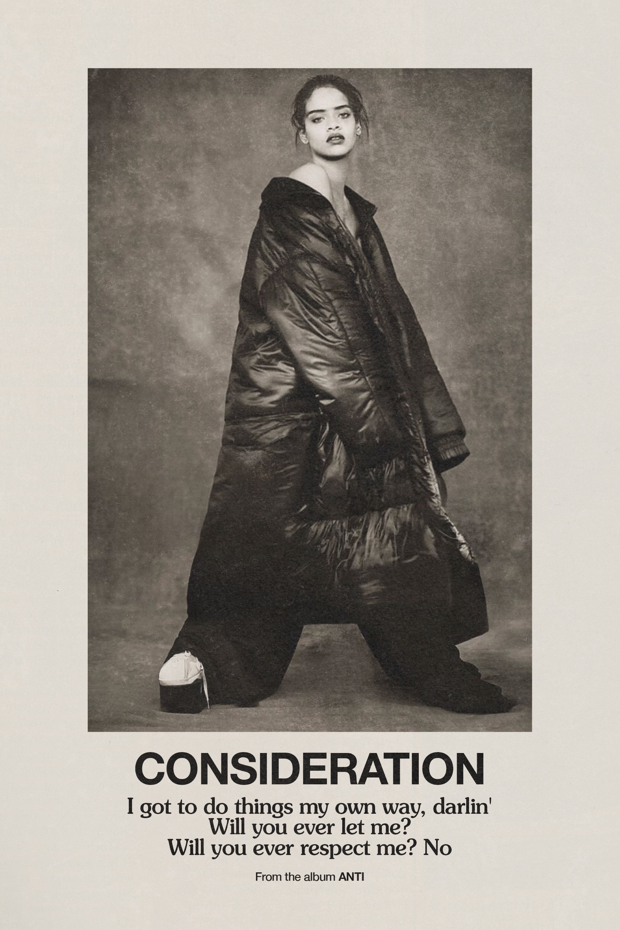 Rihanna 'Consideration' Poster