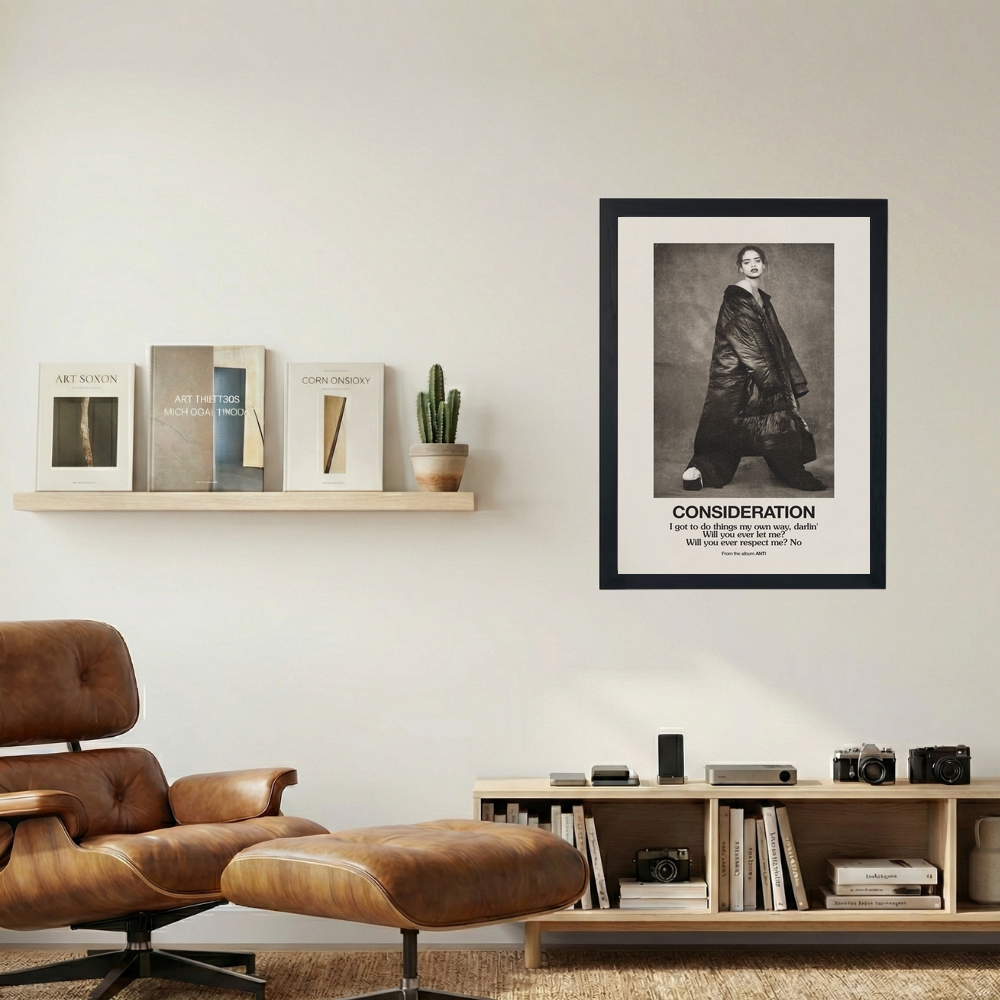 Rihanna 'Consideration' Poster - Mockup 1