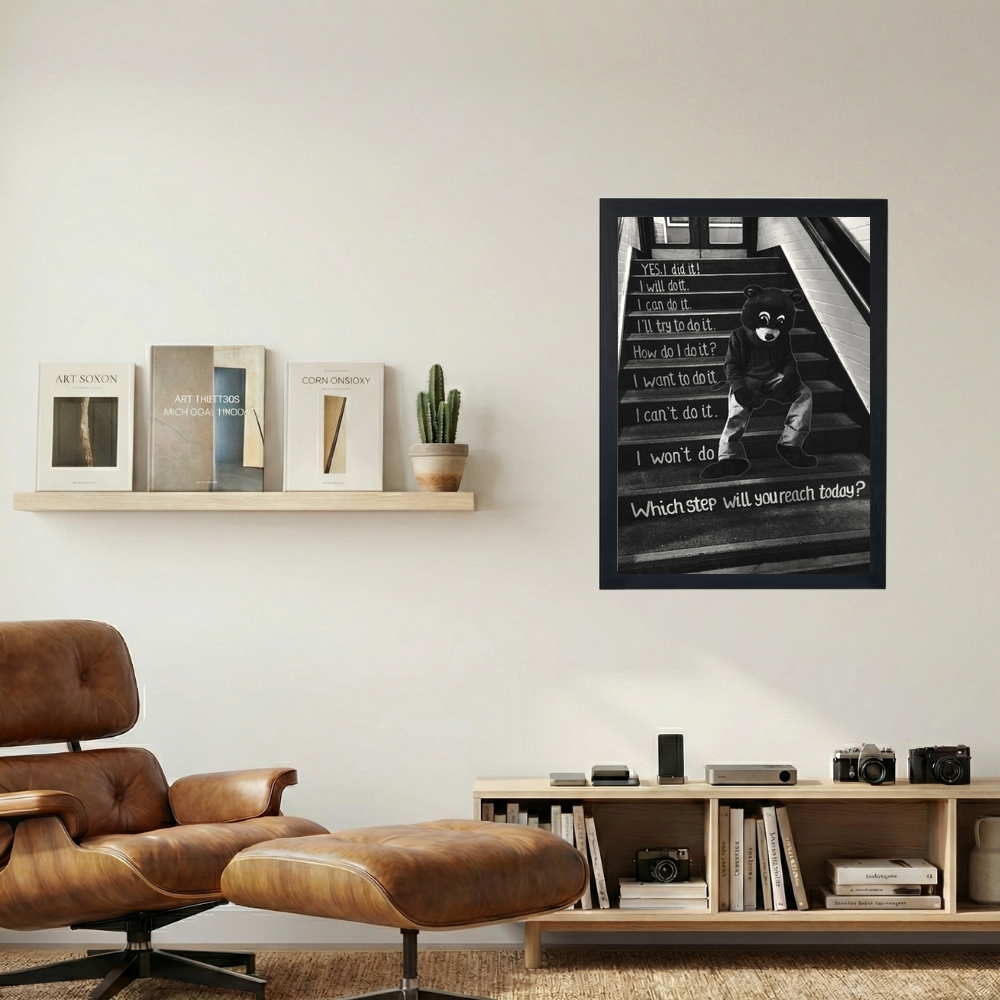 Kanye West 'Which Will You Reach?' Poster - Mockup 1